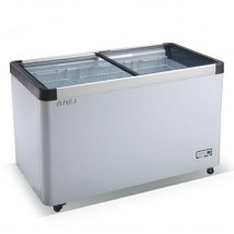 百利  WCD-338S-CL 雙温雙室平面卧式玻璃門冷凍/冷藏櫃